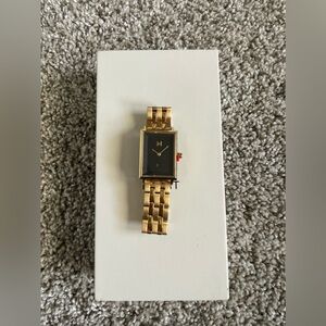 BRAND NEW Women’s MVMT Signature Square Watch (Black and gold)